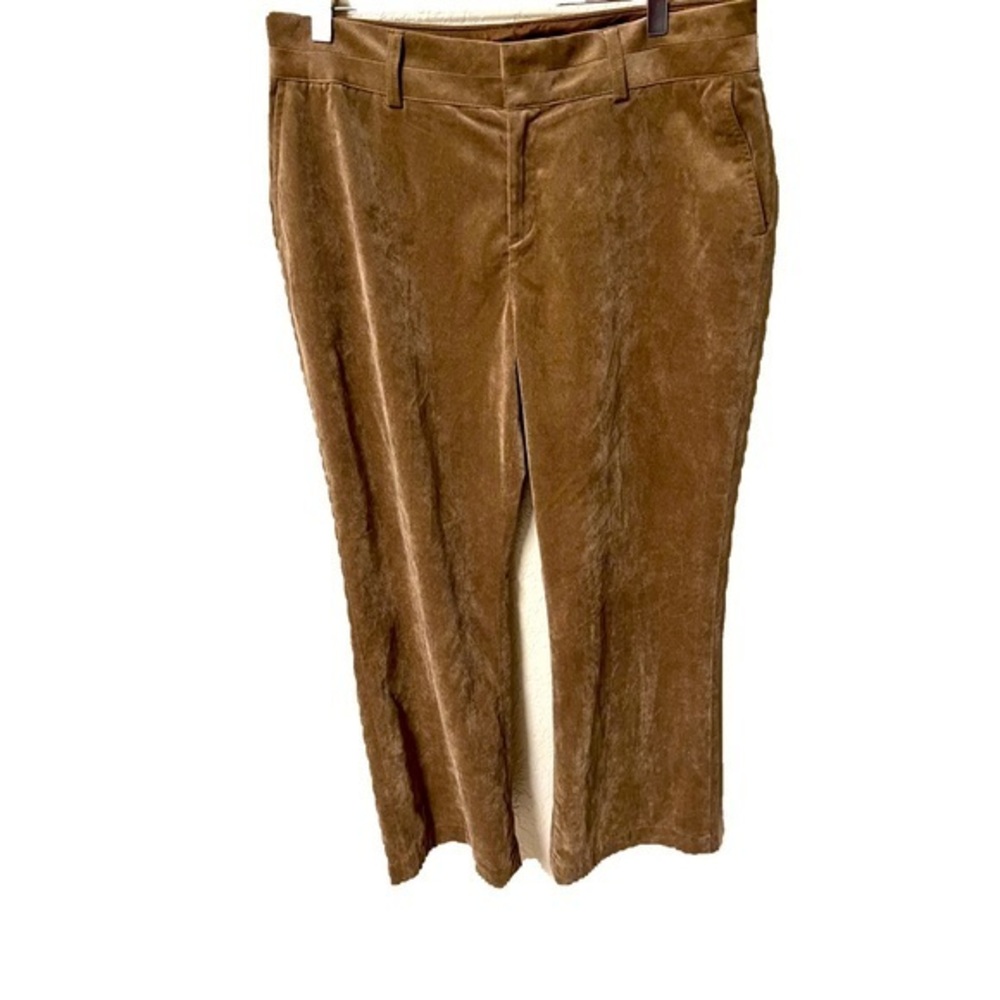 Coldwater creek size 14‎ petite beautiful , very soft, Cordaroy pants. Brown. I8